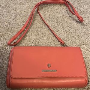 Spartina 449 Coral Crossbody Wallet